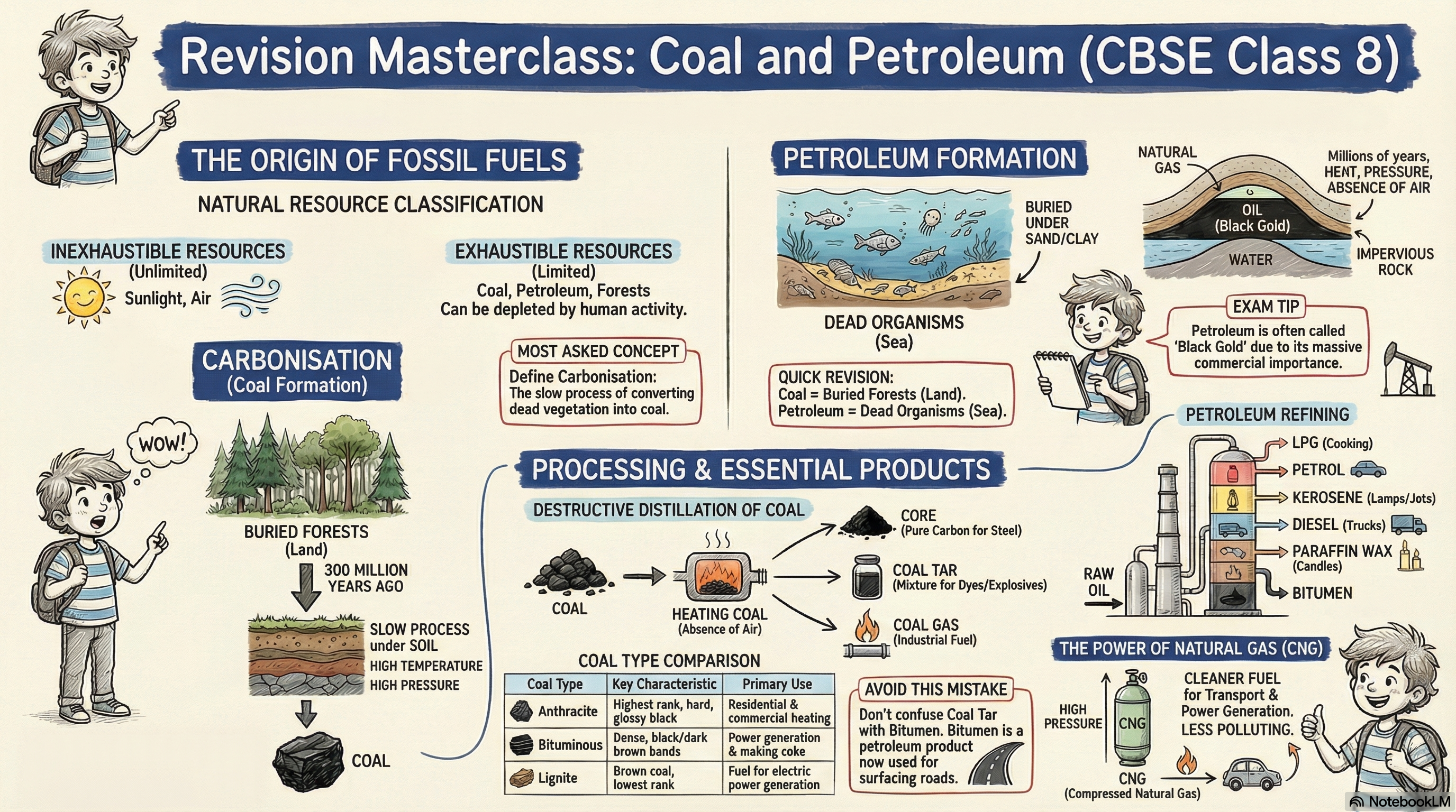 coal and petroleum