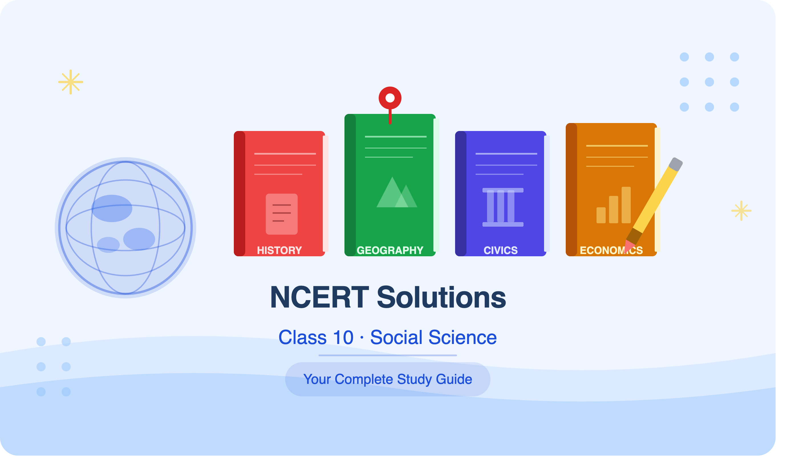 NCERT Solutions for Class 10 Social Science