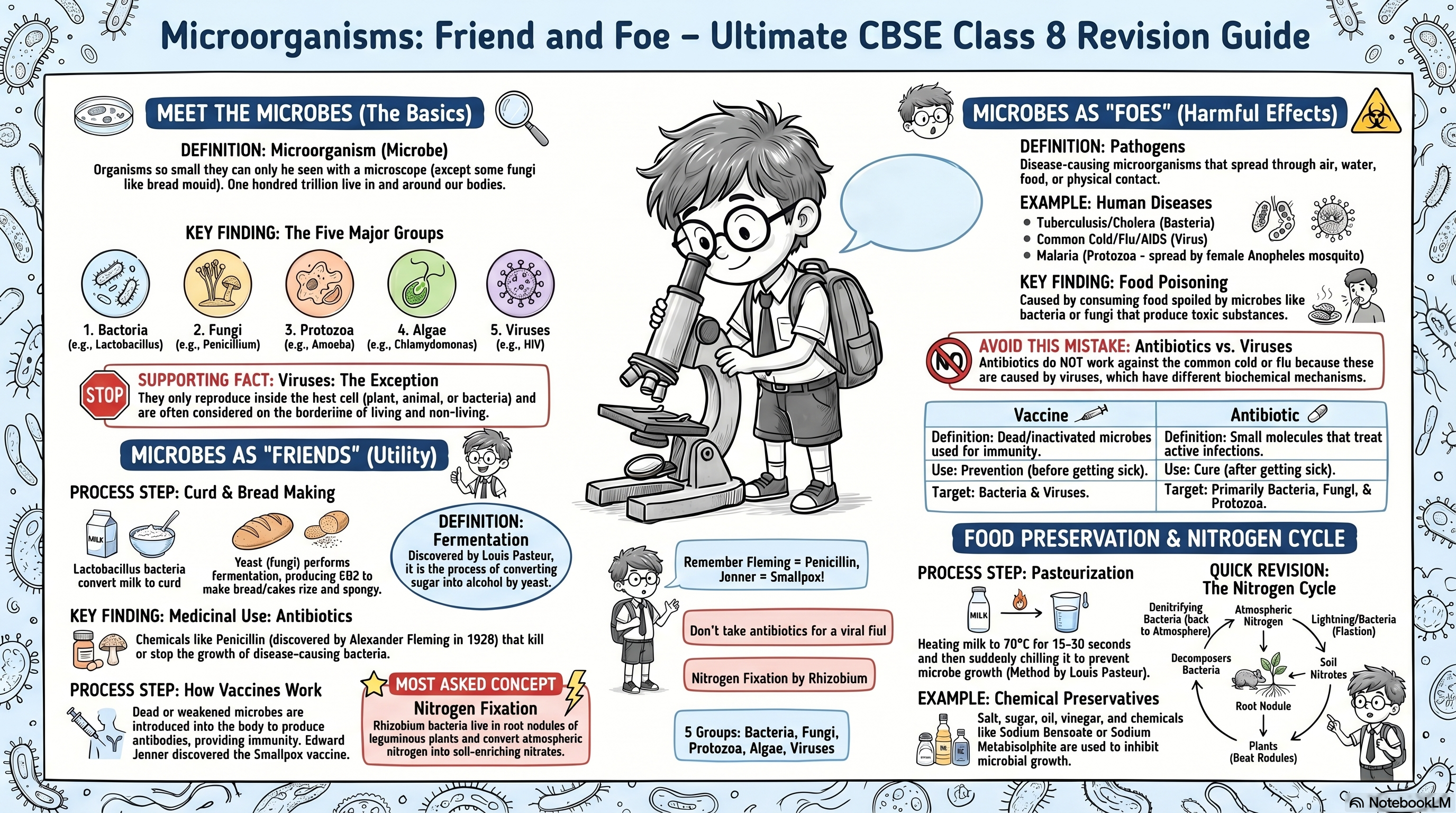 Microorganisms: Friend and Foe