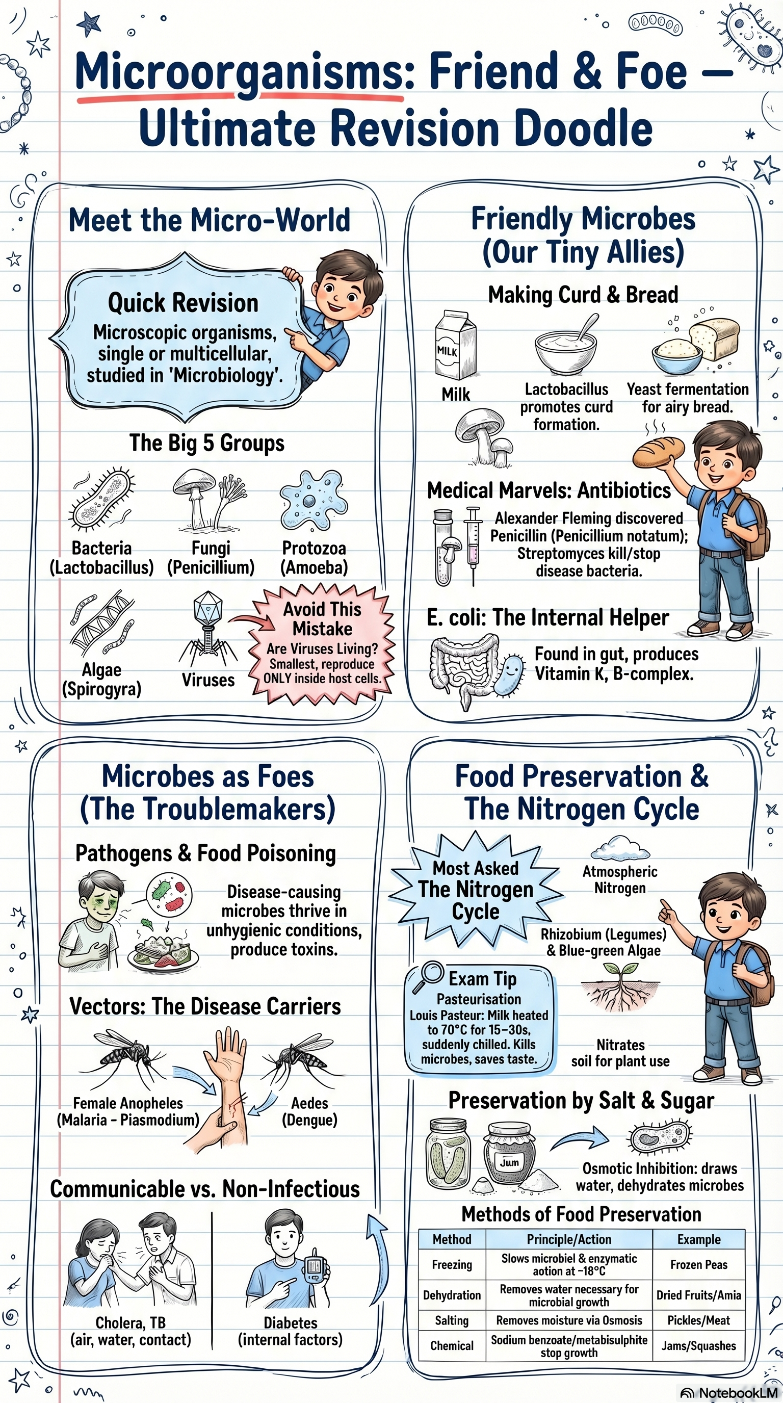 Microorganisms: Friend and Foe