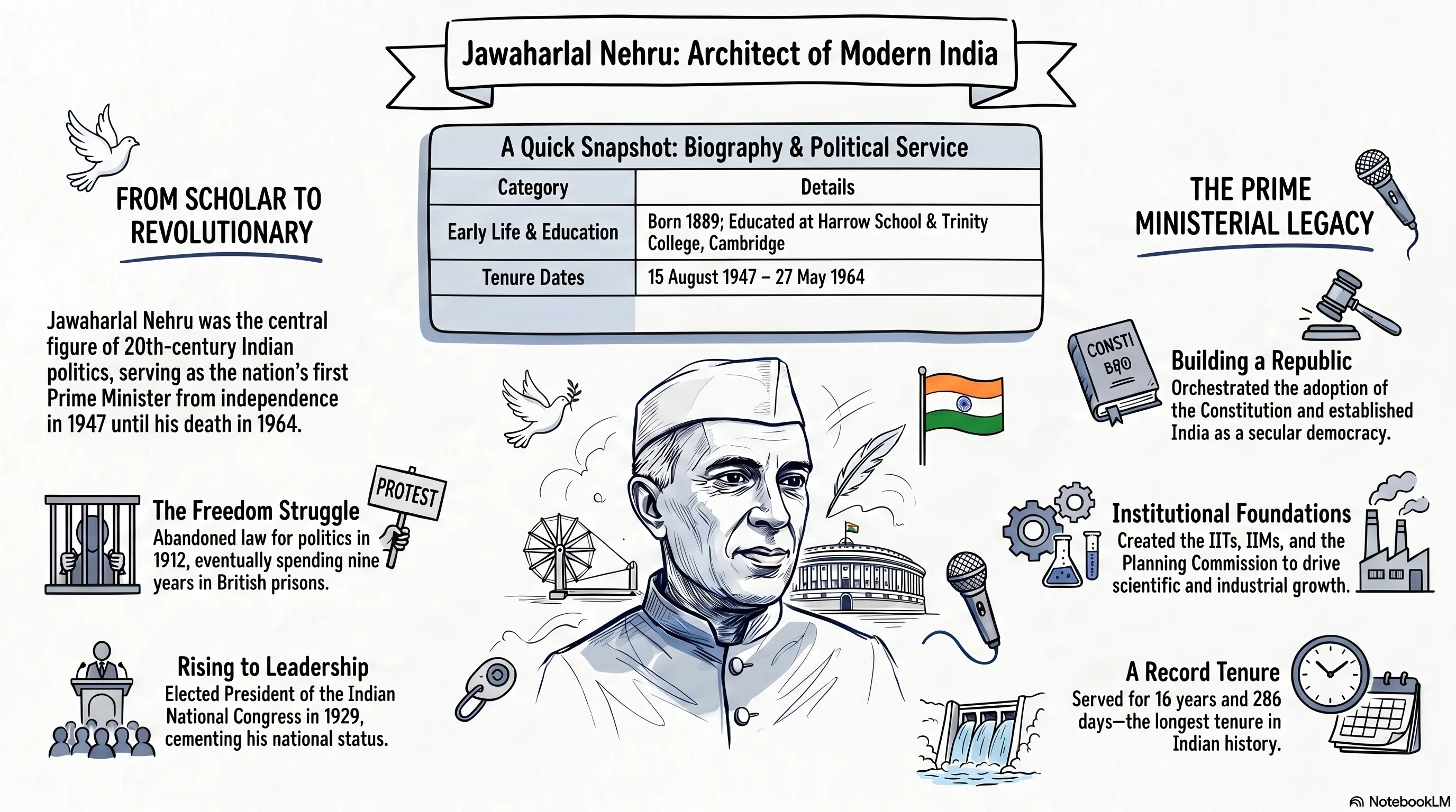 Neharu india's first primeminister