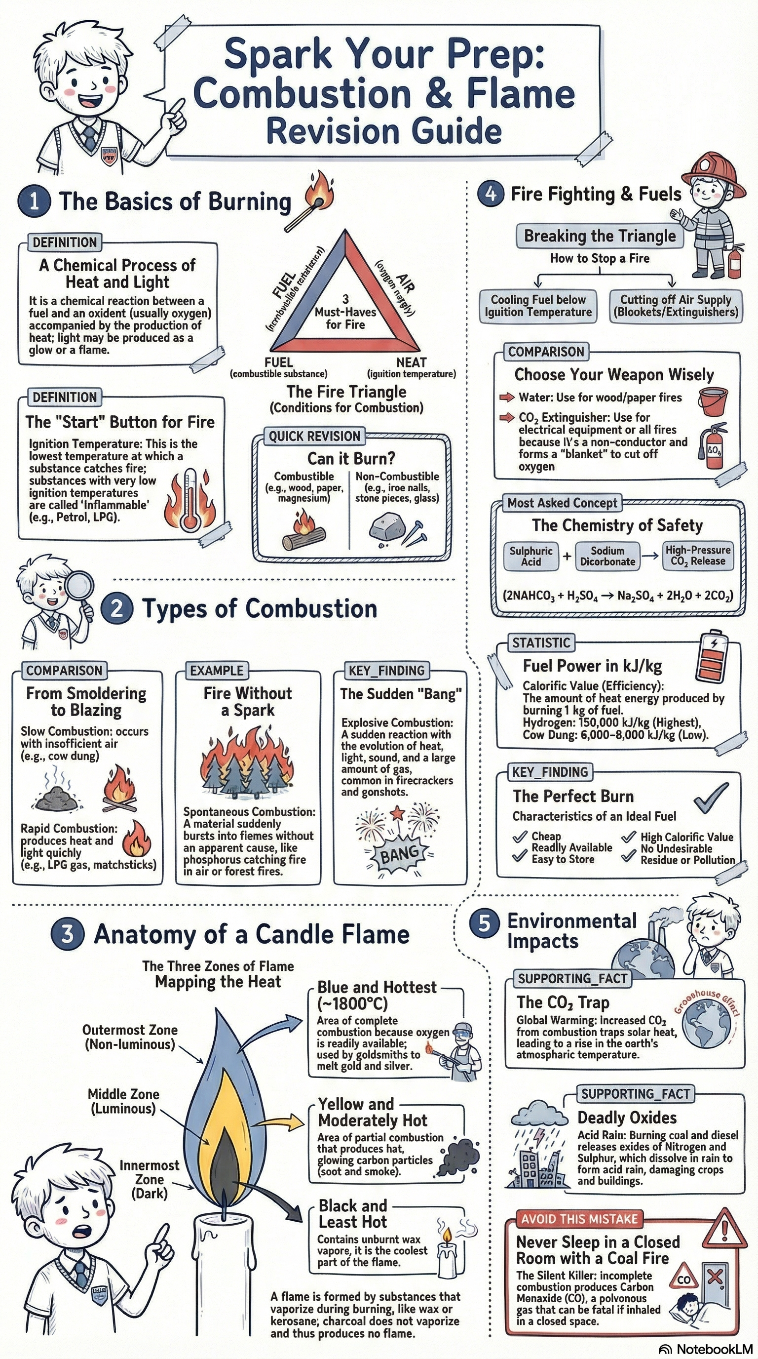 combustion and flame